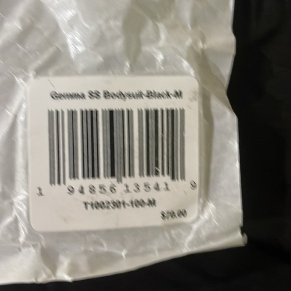 TOAD & CO GEMMA SS BODYSUIT BLACK - M - Picture 3 of 5